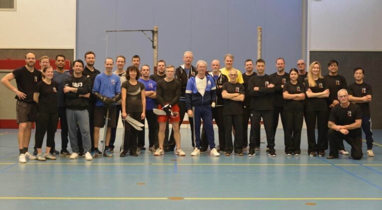 L'association lilloise de Wing chun/Ving tsun à Amsterdam, photo de groupe