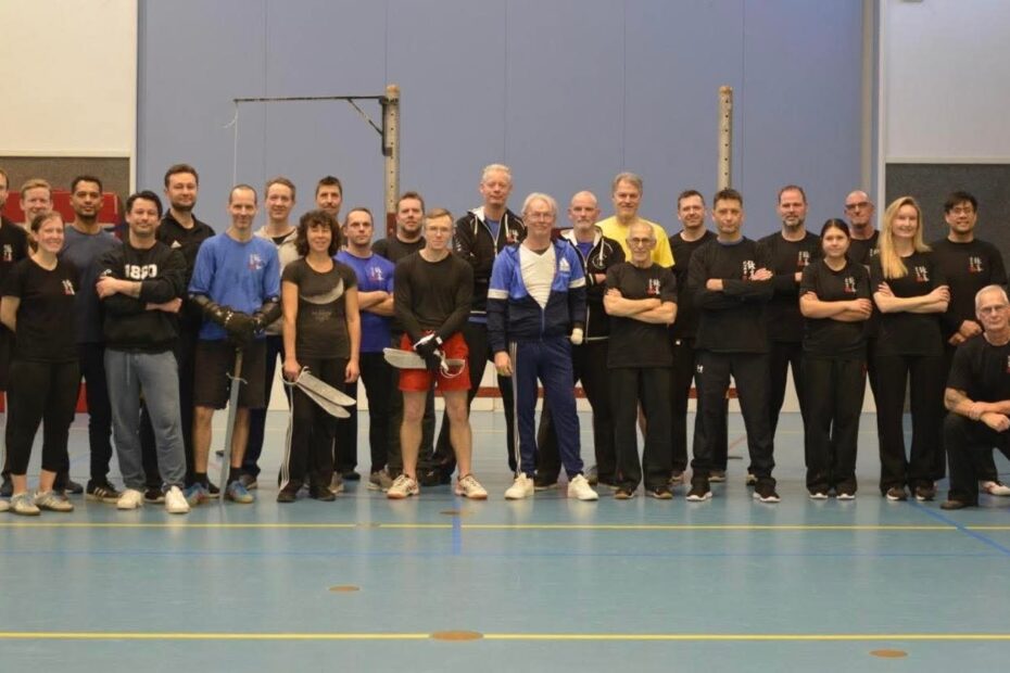 L'association lilloise de Wing chun/Ving tsun à Amsterdam, photo de groupe