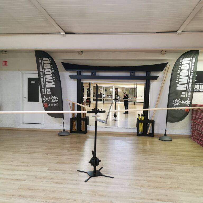 photo d'équipement de Wing chun pour bâton long à Ving Tsun Liège
